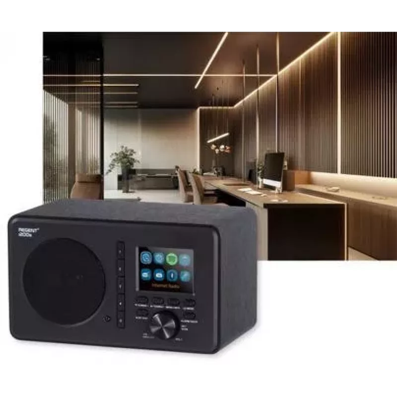 Ferguson Regent i200s Internet Radio with FM/DAB+/Spotify Connect, Black