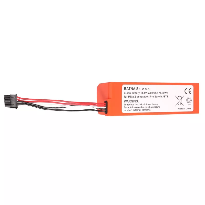 Extralink Replacement Battery for Xiaomi Mi Robot Vacuum-Mop P/Pro 2/2 Pro, 14.4V 5200mAh Li-ion