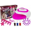 LEAN TOYS Children's Nail Polish Set + Nail Lamp