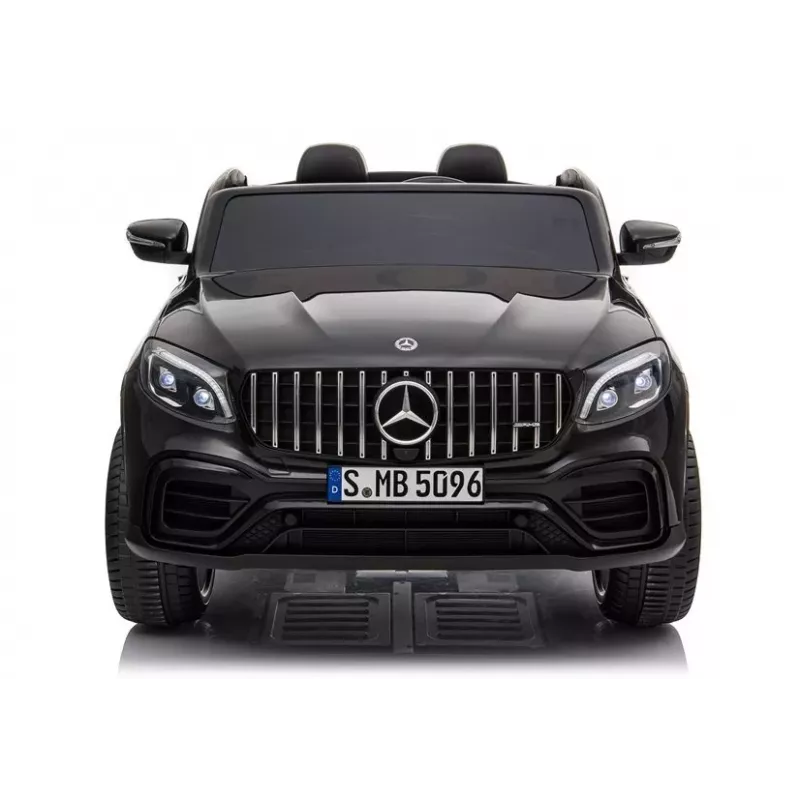 LEAN CARS Electric Ride-On Car Mercedes GLC 63S QLS MP4 Black Painted
