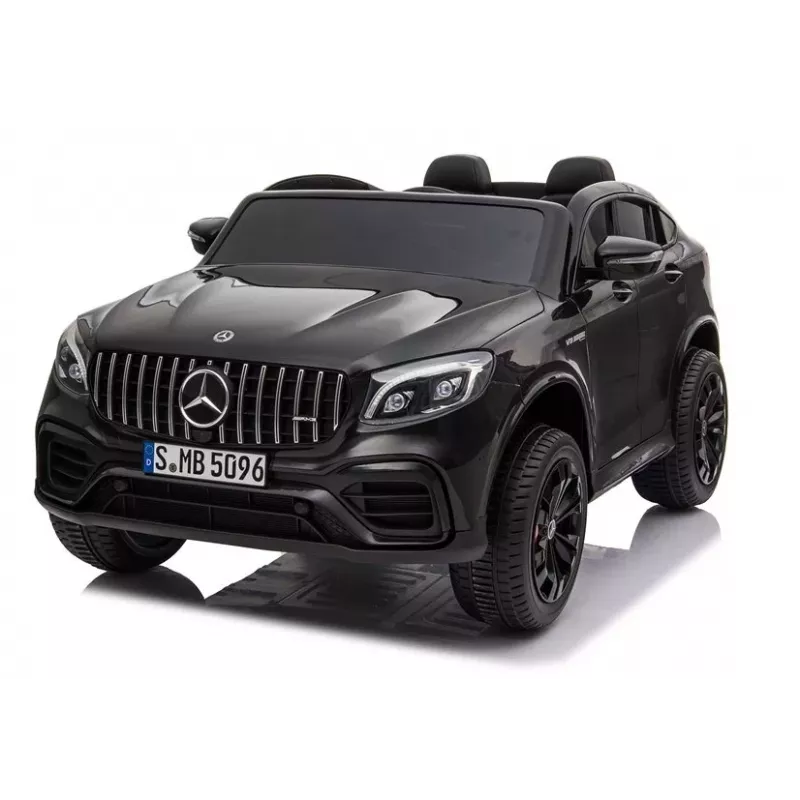 LEAN CARS Electric Ride-On Car Mercedes GLC 63S QLS MP4 Black Painted