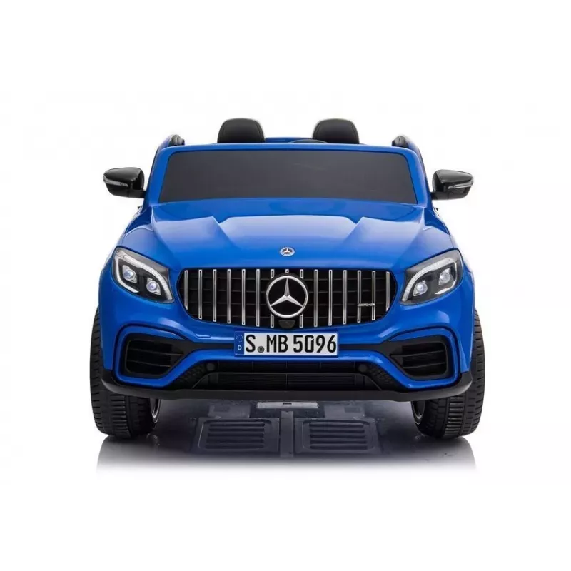 LEAN CARS Electric Ride-On Car Mercedes GLC 63S QLS MP4 Blue Painted