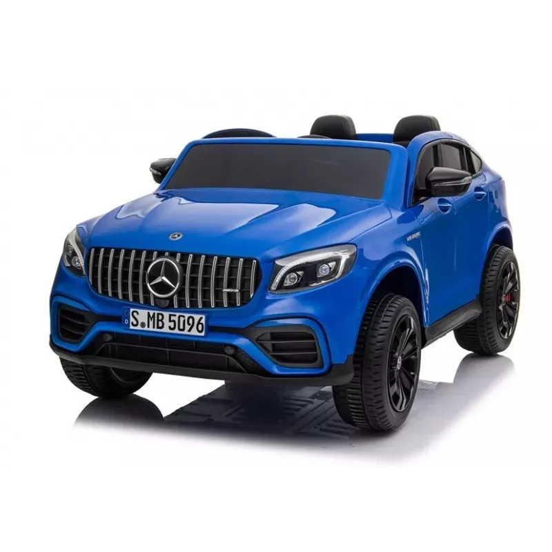LEAN CARS Electric Ride-On Car Mercedes GLC 63S QLS MP4 Blue Painted