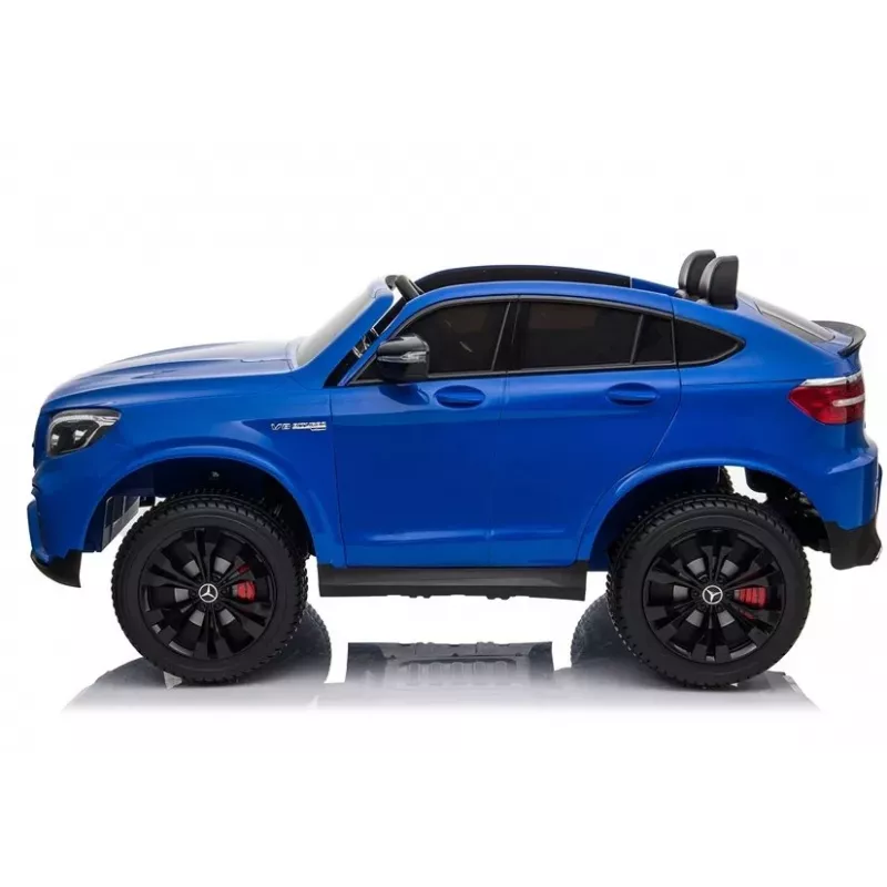 LEAN CARS Electric Ride-On Car Mercedes GLC 63S QLS MP4 Blue Painted