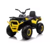 QUAD LOCK Electric Ride On Quad XMX607 for Kids with LED Lights MP3 - Yellow