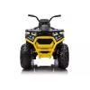 QUAD LOCK Electric Ride On Quad XMX607 for Kids with LED Lights MP3 - Yellow