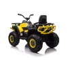 QUAD LOCK Electric Ride On Quad XMX607 for Kids with LED Lights MP3 - Yellow