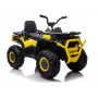 QUAD LOCK Electric Ride On Quad XMX607 for Kids with LED Lights MP3 - Yellow