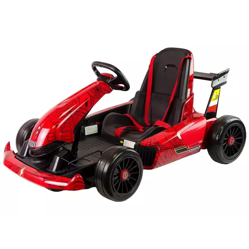 LEAN CARS XMX619 Red Painted Spider Battery Go-Kart