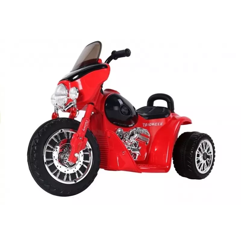 LEAN CARS Red Electric Ride On Motorcycle JT568