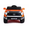 LEAN CARS Electric Ride-On Car Toyota Tundra Orange Painted