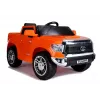 LEAN CARS Electric Ride-On Car Toyota Tundra Orange Painted