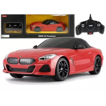 Remote Controlled Car R/C BMW Z4 Roadster Rastar 1:18 Red