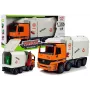 LEAN TOYS Powered Garbage Truck Trash Can
