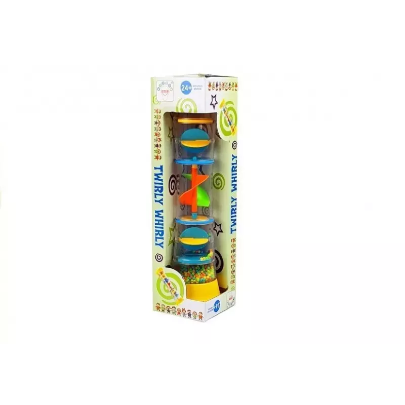 LEAN TOYS Twirly Whirly Rattle Column Maze