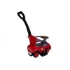 LEAN CARS Toddlers Ride On Push Along with Parent Handle Mega Car 3in1 Red