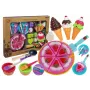 LEAN TOYS Set of Sweets Desserts Ice Cream Cookies Accessories - Pretend Play Food Set