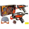 LEAN TOYS Expandable Foam Bullets Gun with Mask