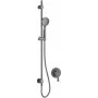 DEANTE Concealed Shower Set with Rail Arnika Nero Matte Black