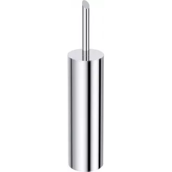 DEANTE Badi Freestanding Toilet Brush Set with Ceramic Holder, White, Glossy Finish
