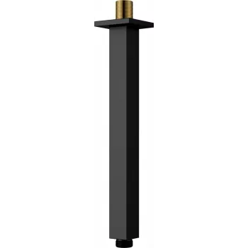 DEANTE Ceiling Shower Spout 250 mm Matte Black Arnika Nero