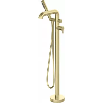 DEANTE Freestanding Bathtub Mixer with Shower Set - Matte Black