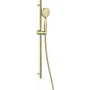 DEANTE Squero 3-Function Shower Set with Rail, Chrome, 100mm Hand Shower