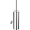DEANTE Wall-Hung Toilet Brush with Holder – Matt Black Stainless Steel, Liron Series