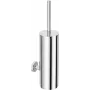 DEANTE Wall-Hung Toilet Brush with Holder – Matt Black Stainless Steel, Liron Series