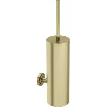 DEANTE Orea Wall-Hung Toilet Brush with Stainless Steel Holder, Matt Silver