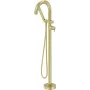 DEANTE Freestanding Bath Faucet with Shower Set - Matte Black, Single-Lever, Brass