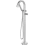 DEANTE Freestanding Bath Faucet with Shower Set - Chrome, Floor-Mounted, 2-Function