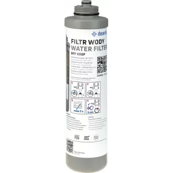 DEANTE Water Filter Cartridge - Activated Carbon & Ion-Exchange Resin - 1 Pack