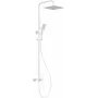 DEANTE Rain Shower System with Single-Lever Mixer, Round 250 mm, Black Matte