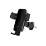 Wozinsky WEDZ-3Y8S Car Mount with 15W Wireless Charger, Automatic Electric Clamp, Air Vent Clip, Black
