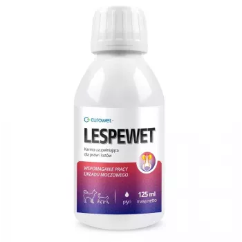 EUROWET Lespewet - Dietary Supplement for Dogs and Cats - 125ml - Renal Function Support