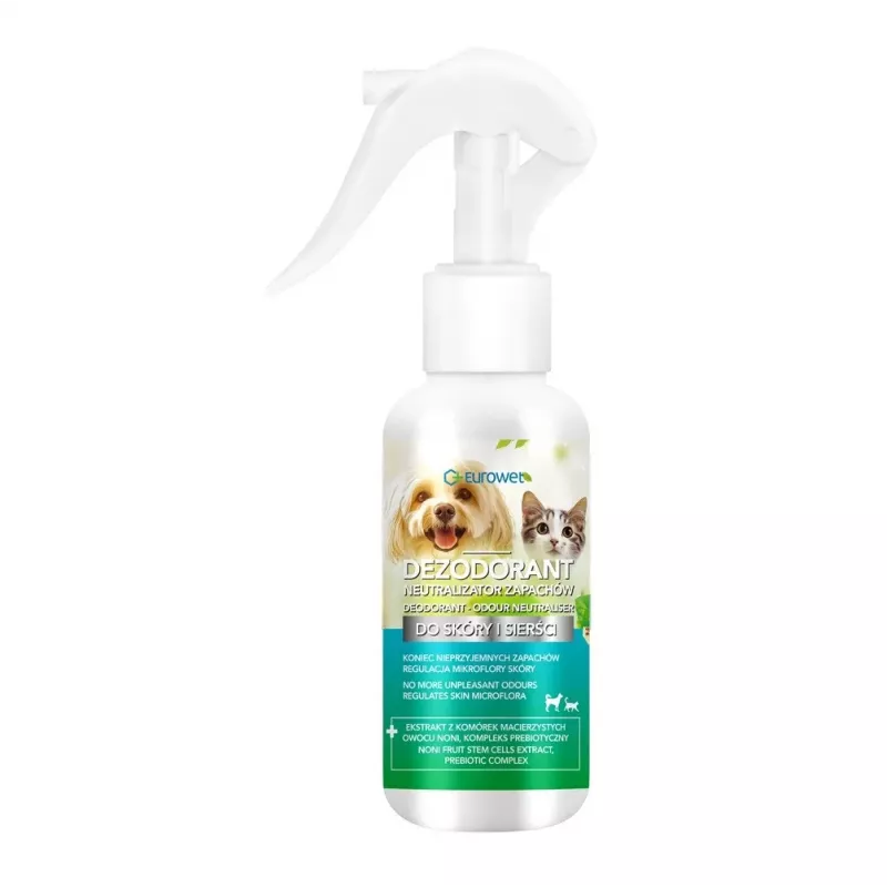 EUROWET Deodorant Odour Neutralizer for Dogs and Cats 100 ml