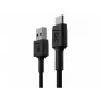Green Cell GC PowerStream Fast Charging Ultra Charge USB-A to USB-C Cable 30cm