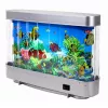 LEAN Artificial Decorative Aquarium LED Night Light 3D Fish Moving Colorful