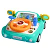 LEAN TOYS Interactive Panel Driving Simulator Car Lights Sounds Blue