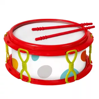 LEAN TOYS Musical Instruments For Children Drum Rattles Tambourine Castanets