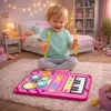 LEAN TOYS Interactive Musical Dance Mat Educational Drums Piano 2 in 1