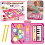 LEAN TOYS Interactive Musical Dance Mat Educational Drums Piano 2 in 1