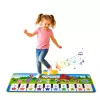 LEAN TOYS Educational Musical Mat Piano Animals Instrument Sounds 100x36 cm