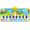 LEAN TOYS Interactive Dance Mat Piano Zoo Animals 10 Melodies 126 cm