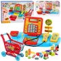 LEAN TOYS Interactive Checkout Supermarket Trolley with Scanner and Scale