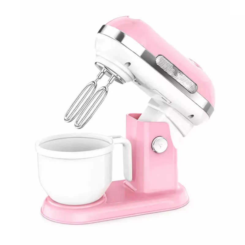 LEAN TOYS Set of Small Household Appliances for Children: Battery-Powered Kitchen Machines with Lights and Sounds