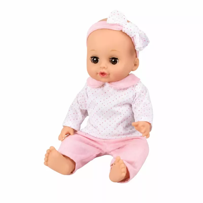 LEAN TOYS 3-in-1 Interactive Baby Doll Peeing Cradle Stroller Accessories Set