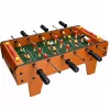 LEAN TOYS Table Football Arcade Game Mini Wooden Game Table 50x25 cm