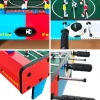 LEAN TOYS Mini Table Football Skill Game Table 2 Balls Football 69 cm